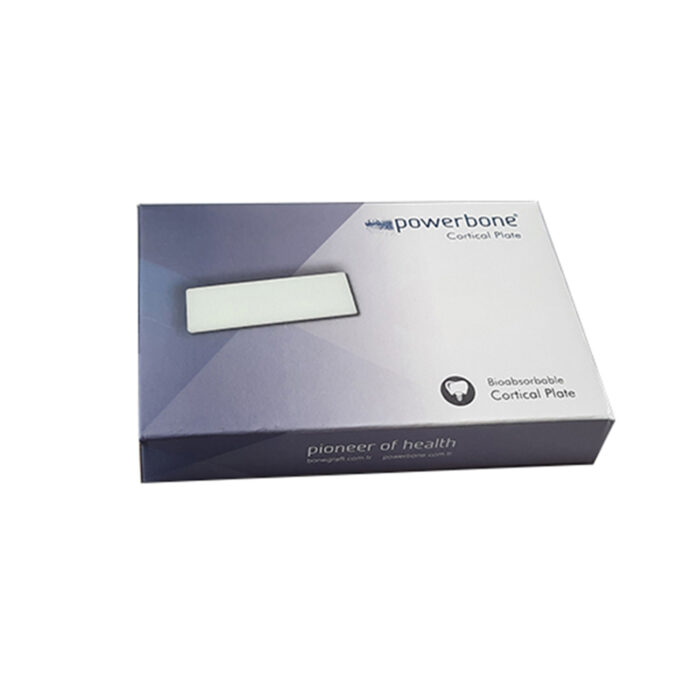 Cortical Plate - syntetyczna, resorbowalna płytka kortykalna - 25x10x1 mm ( 2szt.) - obrazek 1