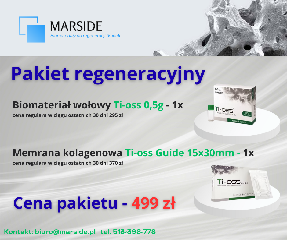 Pakiet regeneracyjny granulacja Ti-oss 0,5-1,2mm